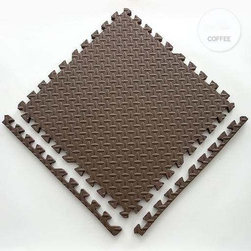 20片健身墊EVA互鎖 - 咖啡